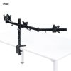 CR-LAC312BK モニターアーム(3画面・横並び) CR-LAC312BK / モニターアーム(3画面・横並び)