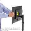 CR-LAD101BK 卓上モニタースタンド(回転・上下昇降) CR-LAD101BK / 卓上モニタースタンド(回転・上下昇降)