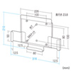 CR-LAIPAD11W 12.9インチiPad Pro用モニターアーム・壁面取付けブラケット CR-LAIPAD11W / 12.9インチiPad Pro用モニターアーム・壁面取付けブラケット