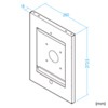 CR-LAIPAD13W 12.9インチiPadPro用VESA対応ボックス CR-LAIPAD13W / 12.9インチiPadPro用VESA対応ボックス
