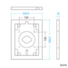 CR-LAIPAD15W 10.2iPadVESA対応ボックス CR-LAIPAD15W / 10.2iPadVESA対応ボックス