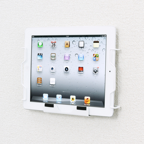 CR-LAIPAD2W / iPadホルダー横用（ホワイト)