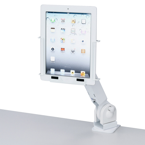 CR-LAIPAD3W / iPadホルダー縦用（ホワイト)