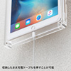 CR-LAIPAD8 9.7インチiPad用VESA対応アクリルケース CR-LAIPAD8 / 9.7インチiPad用VESA対応アクリルケース