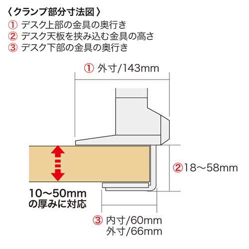 CR-LANPC2 / ノートパソコン用水平垂直多関節アーム