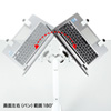 CR-LANPC2 ノートパソコン用水平垂直多関節アーム CR-LANPC2 / ノートパソコン用水平垂直多関節アーム