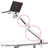 CR-LANPC2 ノートパソコン用水平垂直多関節アーム CR-LANPC2 / ノートパソコン用水平垂直多関節アーム