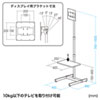 CR-LAST19N / 簡易液晶TV・ディスプレイスタンド