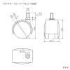 CR-LAST23 / 20～43型対応手動上下昇降液晶ディスプレイスタンド（20～43型）