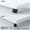 CR-LAST24W 壁寄せ手動上下昇降液晶ディスプレイスタンド(ホワイト) CR-LAST24W / 壁寄せ手動上下昇降液晶ディスプレイスタンド(ホワイト)