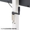 CR-LAST24W 壁寄せ手動上下昇降液晶ディスプレイスタンド(ホワイト) CR-LAST24W / 壁寄せ手動上下昇降液晶ディスプレイスタンド(ホワイト)
