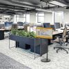 CR-LAST37BK キャスター付モニタースタンド(ブラック) CR-LAST37BK / キャスター付モニタースタンド(ブラック)