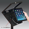 CR-LASTIP13 セキュリティボックス付きiPadスタンド CR-LASTIP13 / セキュリティボックス付きiPadスタンド