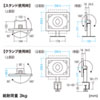 CR-LASTIP28W / 10.2iPad卓上スタンド(クランプ式)