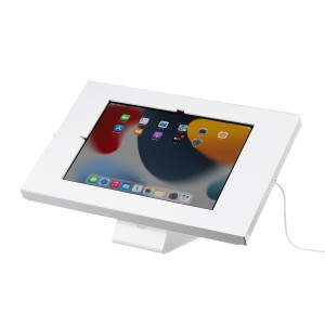 CR-LASTIP34W / iPad用スチール製スタンド付きケース（ホワイト）