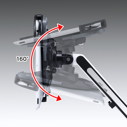 CR-LATAB10 / 7～11インチ対応iPad・タブレット用アーム（壁面用・1本アーム）