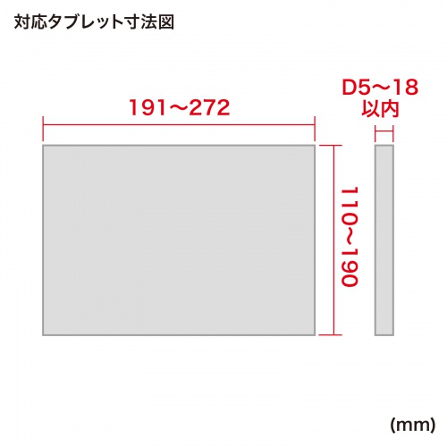 CR-LATAB14N / 7～11インチ対応タブレットアーム（クランプ式・4関節）