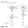 CR-LATAB14N / 7～11インチ対応タブレットアーム（クランプ式・4関節）