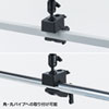 CR-LATAB27 9.7~13インチ対応iPad・タブレット用支柱取付けアーム CR-LATAB27 / 9.7~13インチ対応iPad・タブレット用支柱取付けアーム