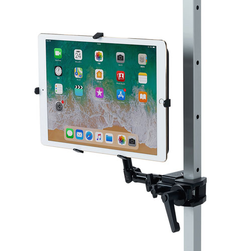 CR-LATAB27 / 9.7～13インチ対応iPad・タブレット用支柱取付けアーム