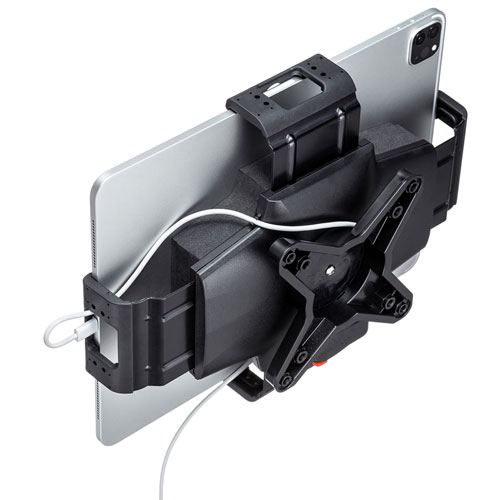 CR-LATAB30 / 厚さ30mm対応iPad・タブレット用鍵付きVESA取付けホルダー