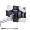 CR-LATAB30 / 厚さ30mm対応iPad・タブレット用鍵付きVESA取付けホルダー