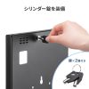 CR-LATAB36BK / iPad・Galaxy用セキュリティーケース（12.9、13インチ用・ブラック）