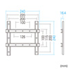 CR-LAVESA200 VESA変換金具 CR-LAVESA200 / VESA変換金具