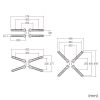 CR-LAVESA400 VESA変換ブラケット CR-LAVESA400 / VESA変換ブラケット