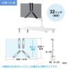CR-LAVESADP1 / VESA取り付けモニターマウントホルダー