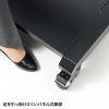 CR-PL102SCBK 55~75型対応手動上下昇降液晶ディスプレイスタンド CR-PL102SCBK / 55~75型対応手動上下昇降液晶ディスプレイスタンド