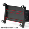 CR-PL102SCBK 55~75型対応手動上下昇降液晶ディスプレイスタンド CR-PL102SCBK / 55~75型対応手動上下昇降液晶ディスプレイスタンド