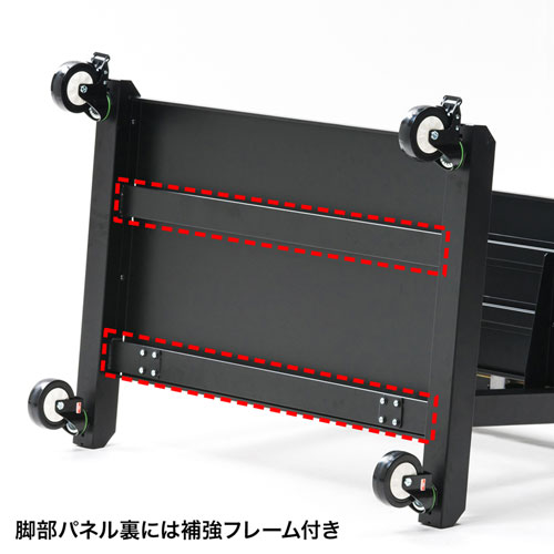 CR-PL102SCBK / 55～65型対応手動上下昇降液晶ディスプレイスタンド