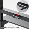 CR-PL102SCBK 55~75型対応手動上下昇降液晶ディスプレイスタンド CR-PL102SCBK / 55~75型対応手動上下昇降液晶ディスプレイスタンド