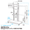 CR-PL22BK / 60～84型対応液晶・プラズマディスプレイスタンド