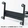 CR-PL30BK 55~75型対応手動上下昇降液晶ディスプレイスタンド CR-PL30BK / 55~75型対応手動上下昇降液晶ディスプレイスタンド