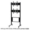 CR-PL32BK / 高位置取付け32型～65型対応液晶・プラズマTVスタンド