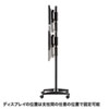 CR-PL36BK 24~32型対応上下2面液晶ディスプレイスタンド CR-PL36BK / 24~32型対応上下2面液晶ディスプレイスタンド