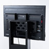 CR-PL43BK 60~86型対応壁寄せディスプレイスタンド CR-PL43BK / 60~86型対応壁寄せディスプレイスタンド