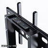 CR-PL43BK 60~86型対応壁寄せディスプレイスタンド CR-PL43BK / 60~86型対応壁寄せディスプレイスタンド