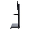 CR-PL43BK 60~86型対応壁寄せディスプレイスタンド CR-PL43BK / 60~86型対応壁寄せディスプレイスタンド