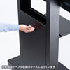 CR-PL43BK 60~86型対応壁寄せディスプレイスタンド CR-PL43BK / 60~86型対応壁寄せディスプレイスタンド