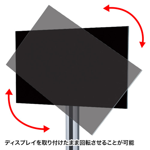 CR-PL51 / 32～65型対応回転機能付き液晶・プラズマディスプレイスタンド