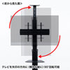 CR-PL52 32~65型対応回転機能付きディスプレイスタンド CR-PL52 / 32~65型対応回転機能付きディスプレイスタンド