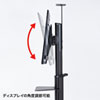 CR-PL52 32~65型対応回転機能付きディスプレイスタンド CR-PL52 / 32~65型対応回転機能付きディスプレイスタンド