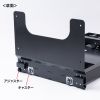 CR-PL54BK 60型~86型対応 壁寄せ電動昇降ディスプレイスタンド(高位置仕様) CR-PL54BK / 60型~86型対応 壁寄せ電動昇降ディスプレイスタンド(高位置仕様)