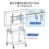 CR-PL56BK / 移動式ディスプレイスタンド（32～50インチ対応）