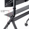 CR-PL57BK / 50～86型対応ディスプレイスタンド（高耐荷重）