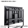 CR-PL57BK / 50～86型対応ディスプレイスタンド（高耐荷重）