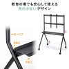 CR-PL57BK 50~86型対応ディスプレイスタンド(高耐荷重) CR-PL57BK / 50~86型対応ディスプレイスタンド(高耐荷重)